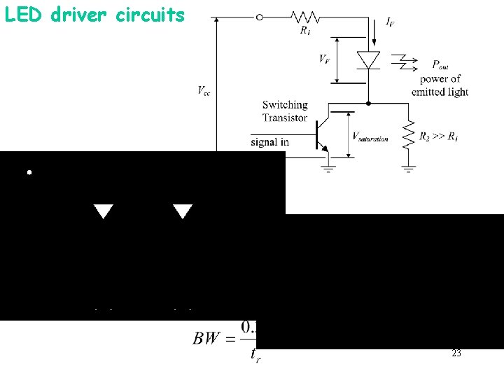 LED driver circuits 23 
