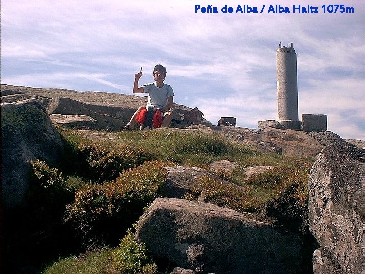 Peña de Alba / Alba Haitz 1075 m 
