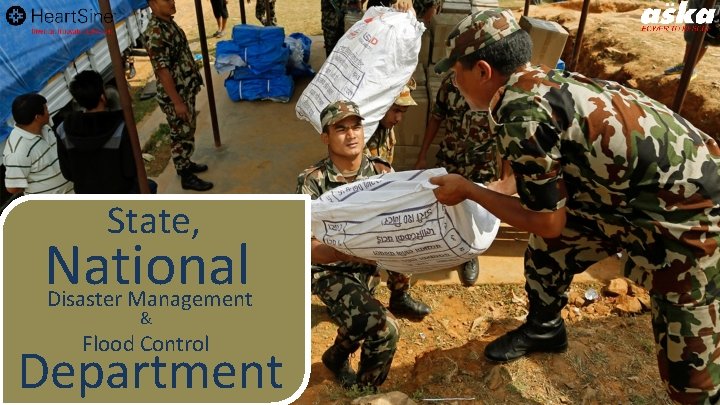 State, National Disaster Management & Flood Control Department 