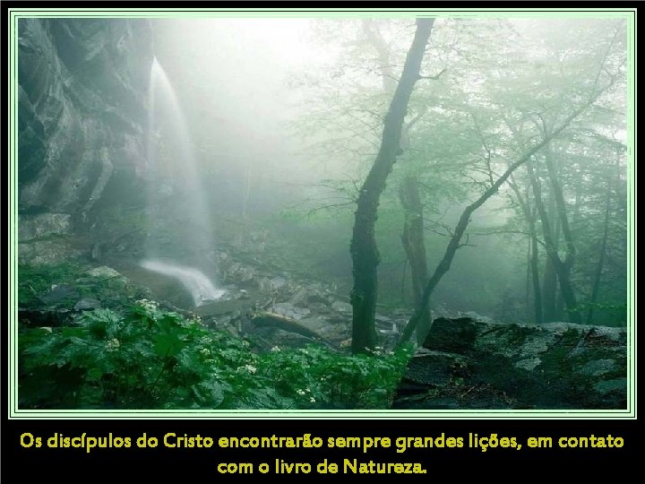 Os discípulos do Cristo encontrarão sempre grandes lições, em contato com o livro de