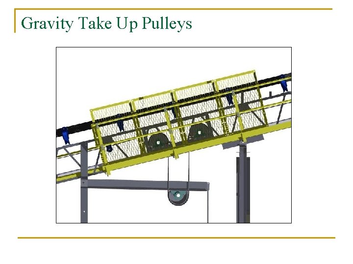 Gravity Take Up Pulleys 