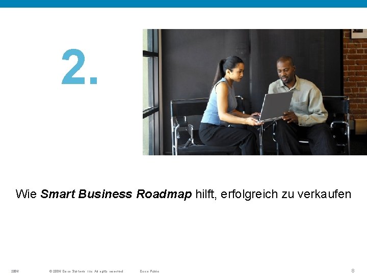 2. Wie Smart Business Roadmap hilft, erfolgreich zu verkaufen 2006 © 2006 Cisco Systems,