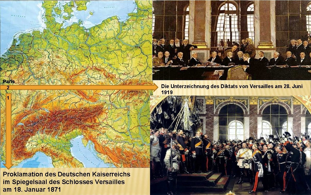 Paris 2 1 Proklamation des Deutschen Kaiserreichs im Spiegelsaal des Schlosses Versailles am 18.