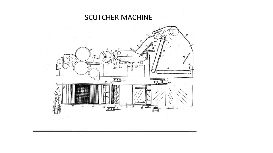 SCUTCHER MACHINE 