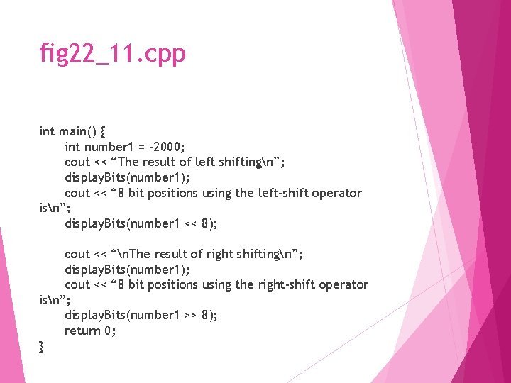 fig 22_11. cpp int main() { int number 1 = -2000; cout << “The