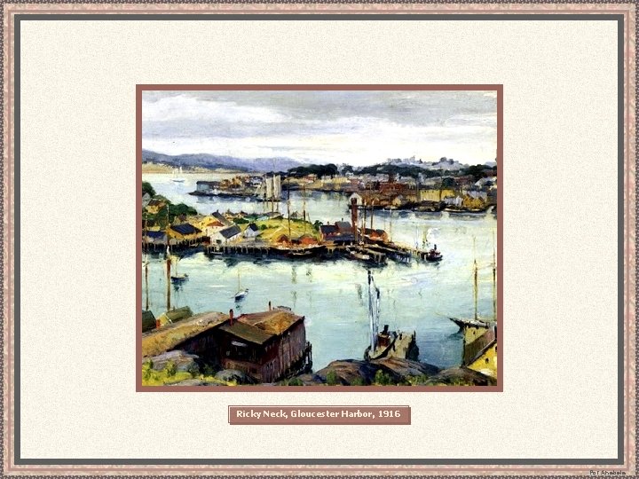 Ricky Neck, Gloucester Harbor, 1916 Por Anabela 