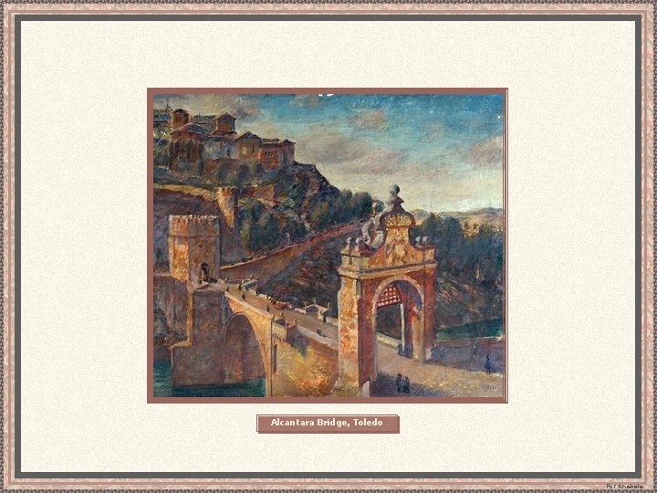 Alcantara Bridge, Toledo Por Anabela 