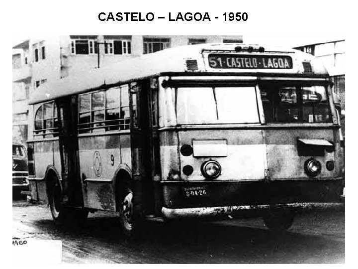 CASTELO – LAGOA - 1950 