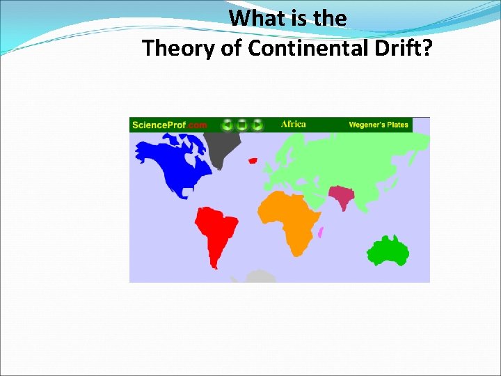What is the Theory of Continental Drift? 
