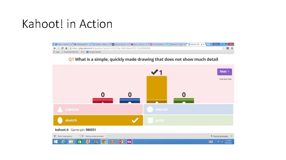 Kahoot! in Action 