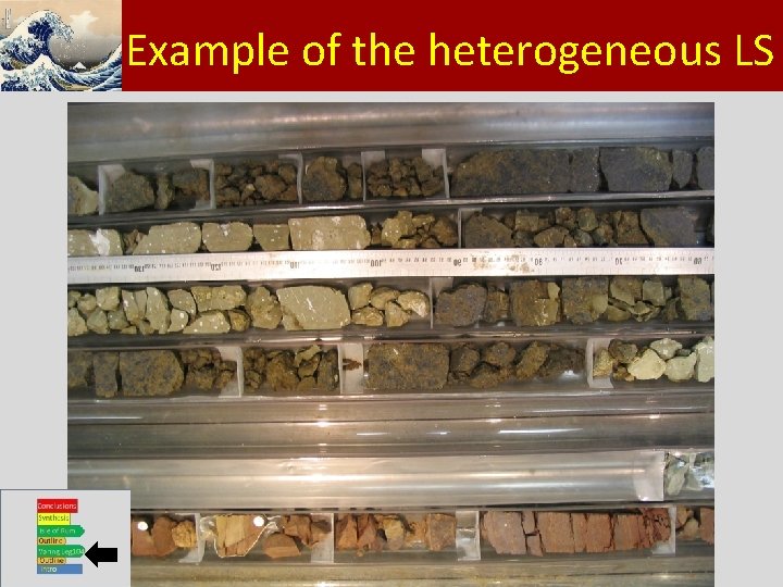 Klik om het opmaakprofiel te Example of the heterogeneous LS bewerken • Klik om