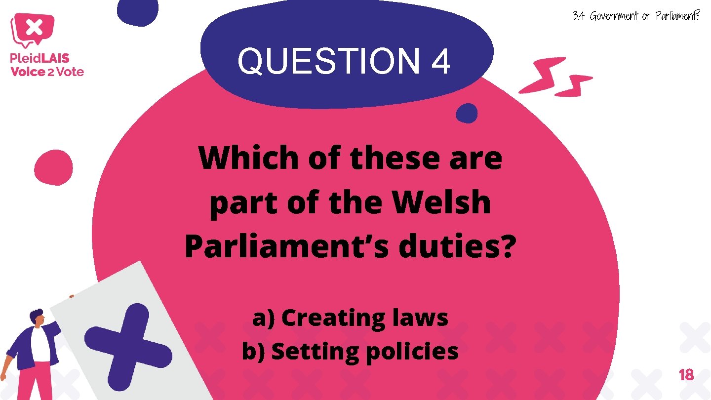 3. 4 Government or Parliament? QUESTION 4 Which of these are part of the 3. 4 Government or Parliament? QUESTION 4 Which of these are part of the