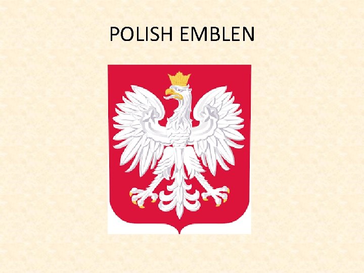 POLISH EMBLEN 