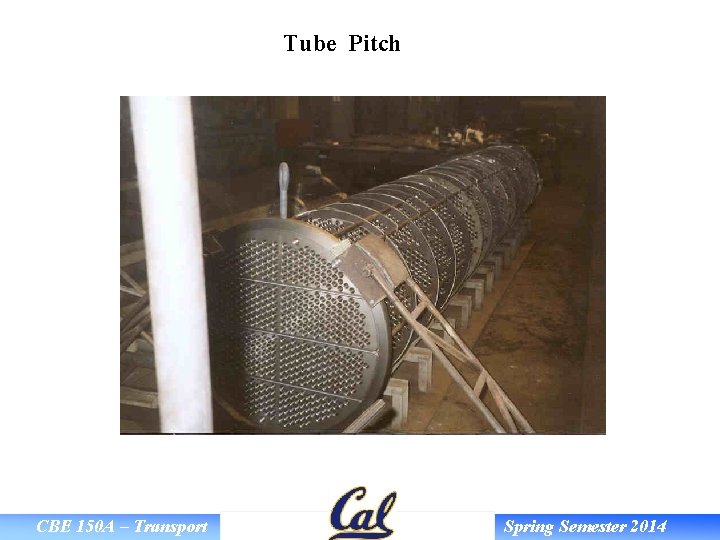 Tube Pitch CBE 150 A – Transport Spring Semester 2014 