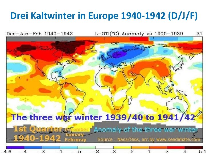 Drei Kaltwinter in Europe 1940 -1942 (D/J/F) 