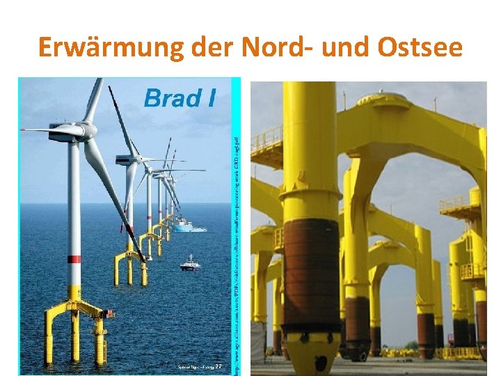 Erwärmung der Nord- und Ostsee 