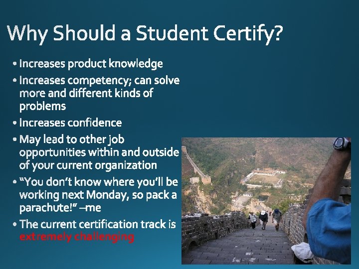 extremely challenging 