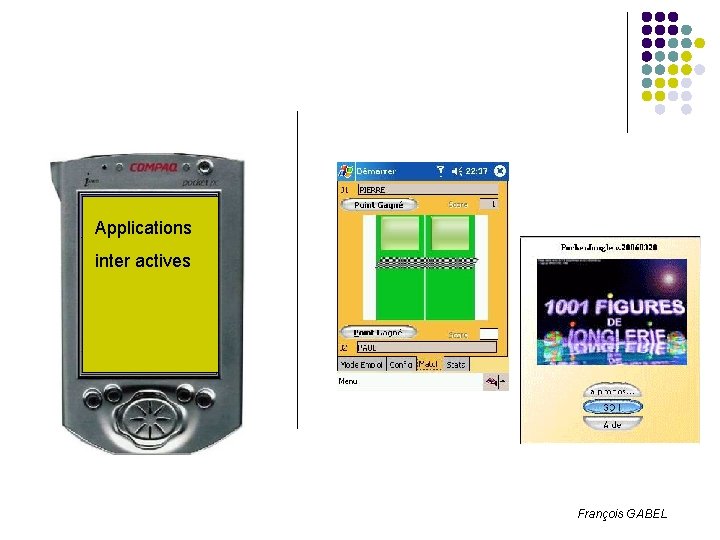 Applications inter actives François GABEL 