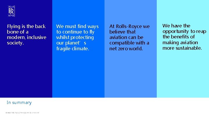 Flying is the back bone of a modern, inclusive society. In summary © 2020