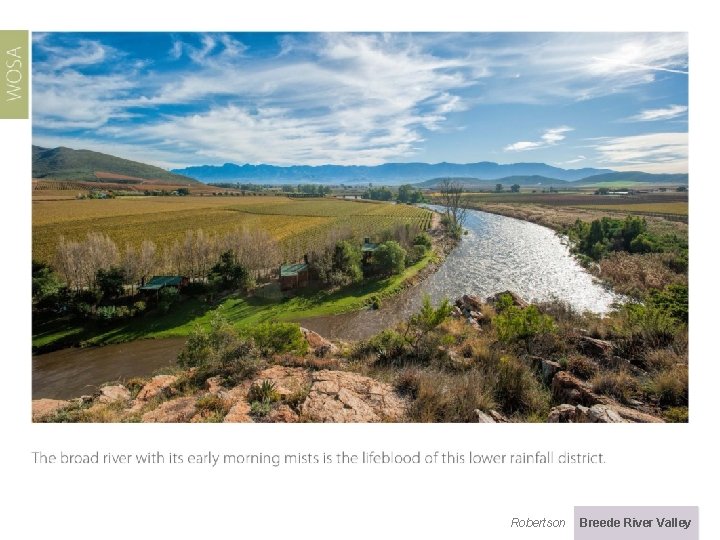 Robertson Breede River Valley 