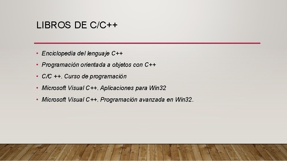 LIBROS DE C/C++ • Enciclopedia del lenguaje C++ • Programación orientada a objetos con