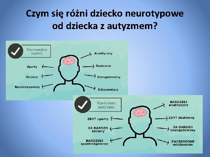 Czym się różni dziecko neurotypowe od dziecka z autyzmem? 