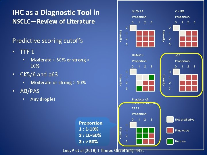 IHC as a Diagnostic Tool in NSCLC—Review of Literature S 100 A 7 CK