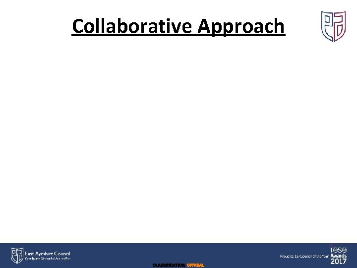 Collaborative Approach CLASSIFICATION: OFFICIAL 