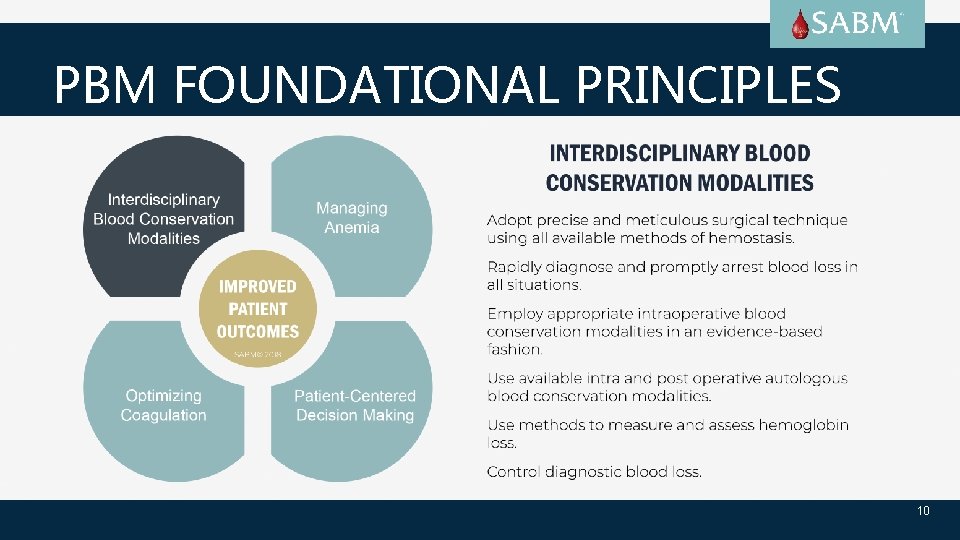 PBM FOUNDATIONAL PRINCIPLES 10 