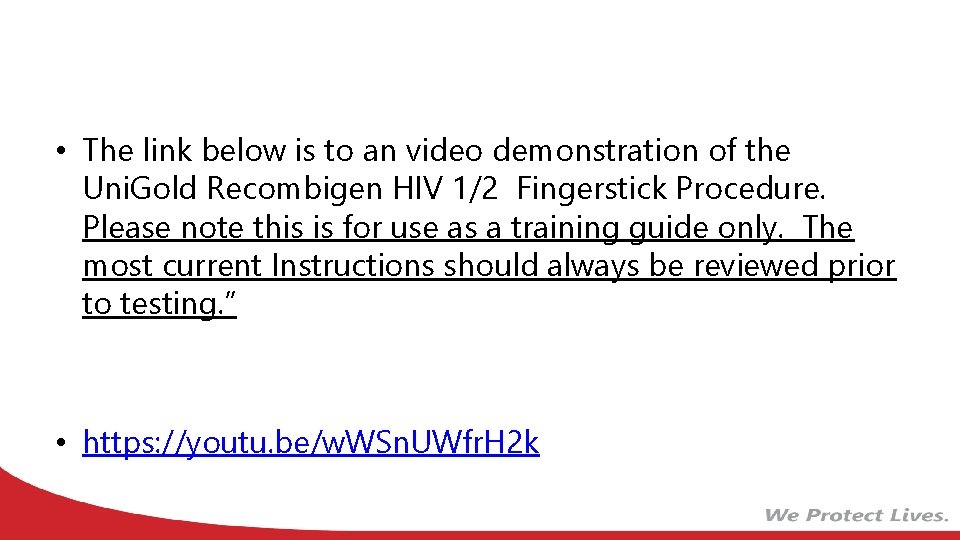  • The link below is to an video demonstration of the Uni. Gold