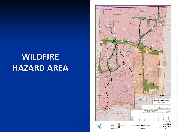 WILDFIRE HAZARD AREA 