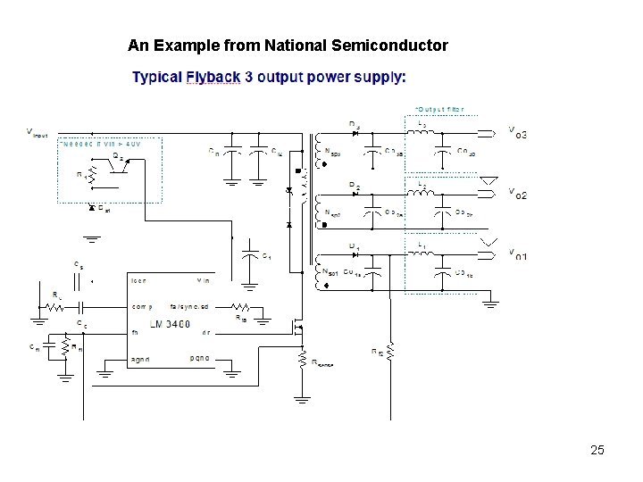 An Example from National Semiconductor 25 
