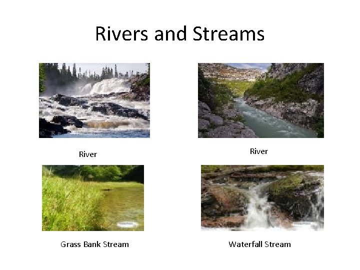 Rivers and Streams River Grass Bank Stream River Waterfall Stream 