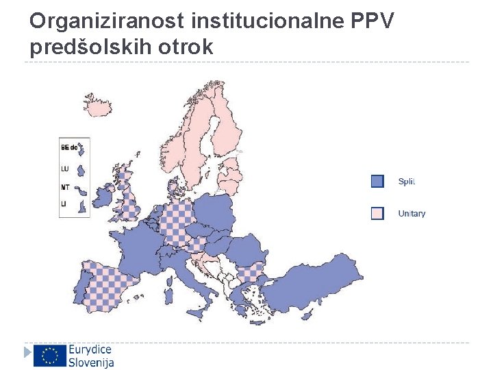 Organiziranost institucionalne PPV predšolskih otrok 