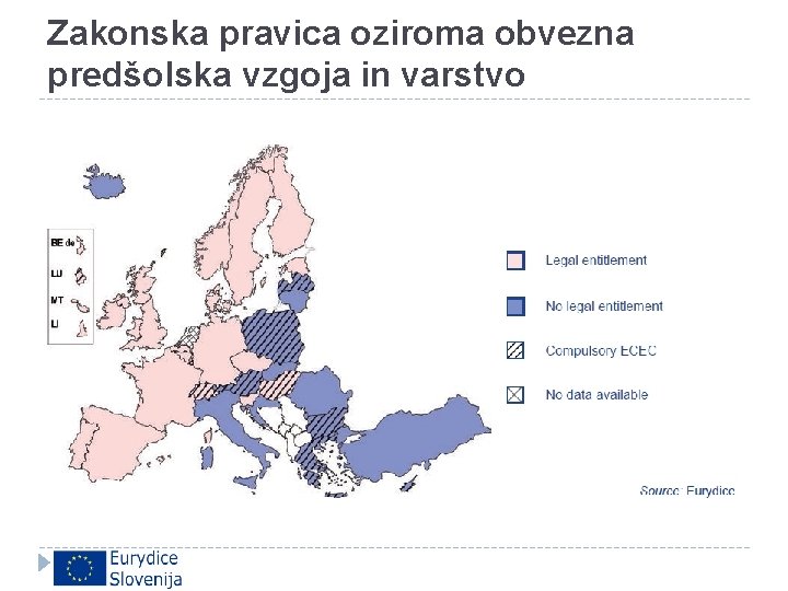 Zakonska pravica oziroma obvezna predšolska vzgoja in varstvo 