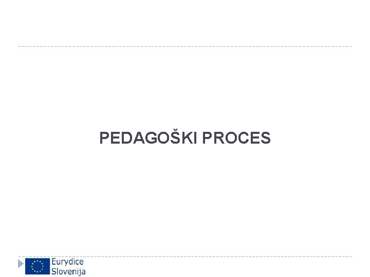 PEDAGOŠKI PROCES 