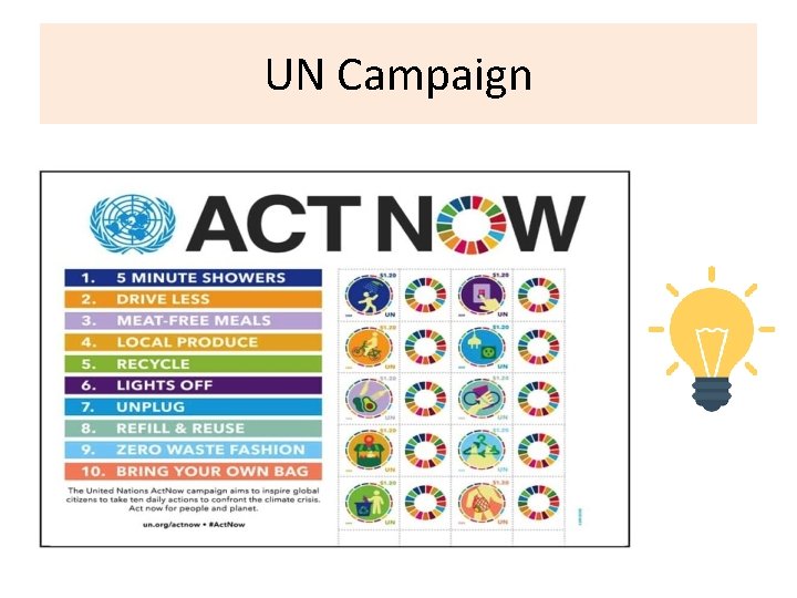 UN Campaign 