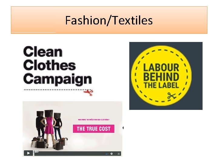 Fashion/Textiles 