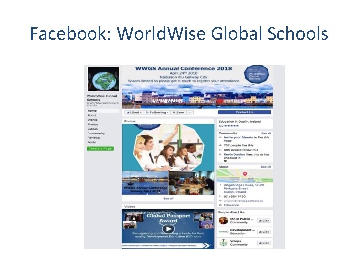 Facebook: World. Wise Global Schools 