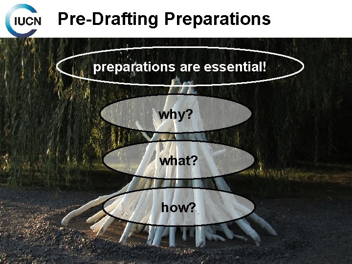 Pre-Drafting Preparations preparations are essential! why? what? how? 