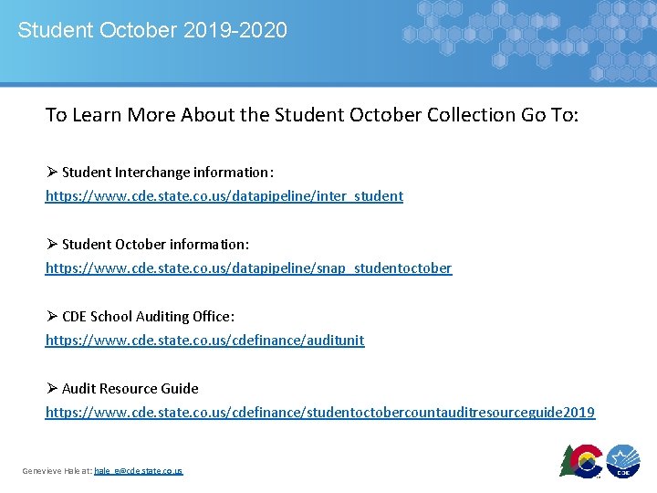 Student October 2019 -2020 To Learn More About the Student October Collection Go To: