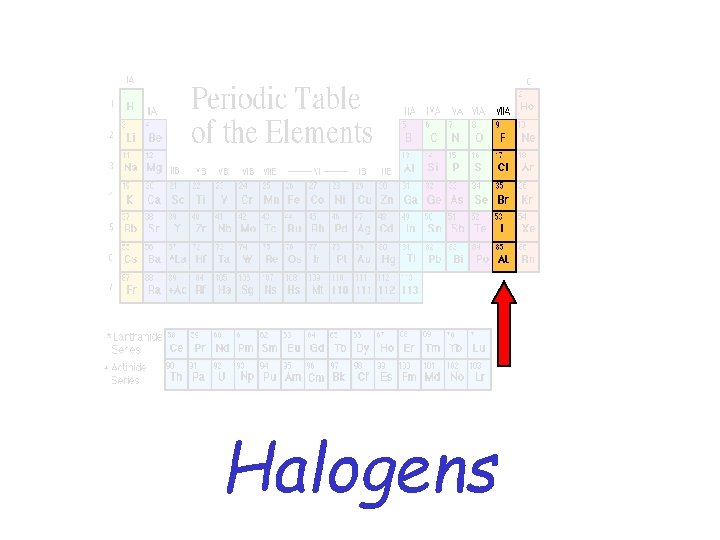 Halogens 