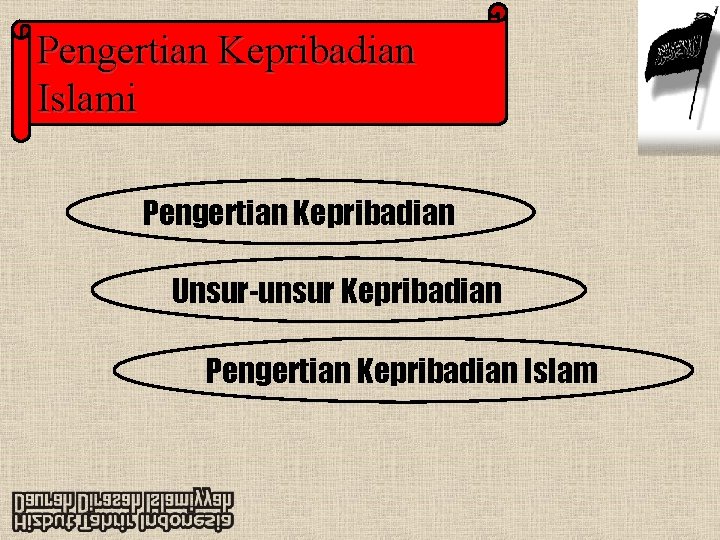 Pengertian Kepribadian Islami Pengertian Kepribadian Unsur-unsur Kepribadian Pengertian Kepribadian Islam 