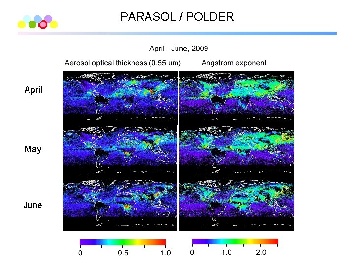 PARASOL / POLDER April May June 