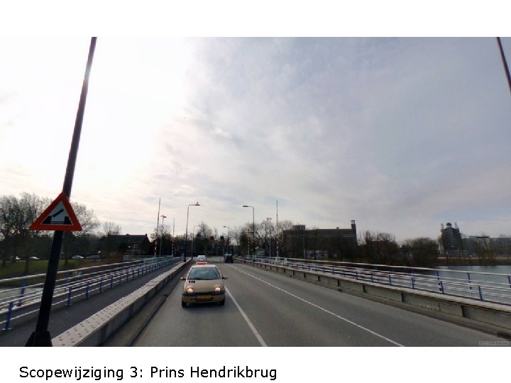 Scopewijziging 3: Prins Hendrikbrug 