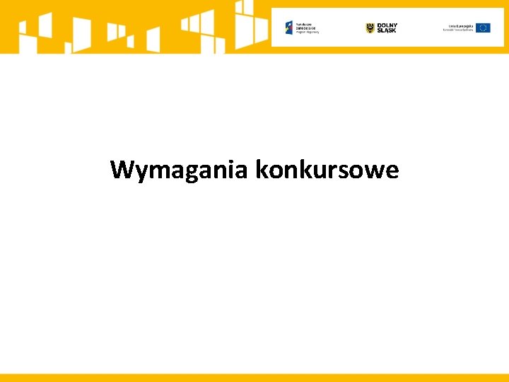 Wymagania konkursowe 