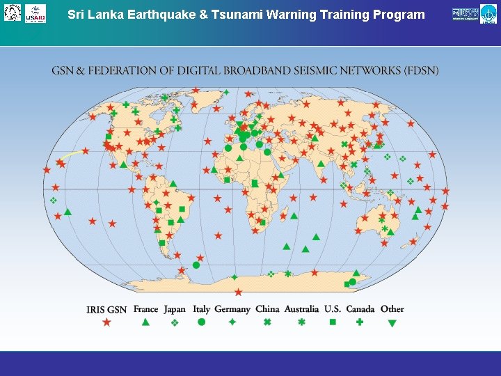 Sri Lanka Earthquake & Tsunami Warning Training Program 