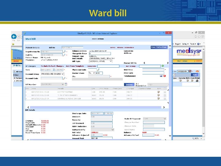 Ward bill 