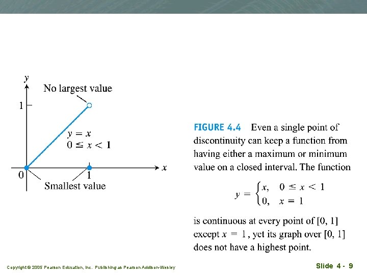 Copyright © 2005 Pearson Education, Inc. Publishing as Pearson Addison-Wesley Slide 4 - 9