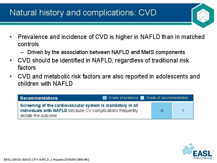 Natural history and complications: CVD • Prevalence and incidence of CVD is higher in